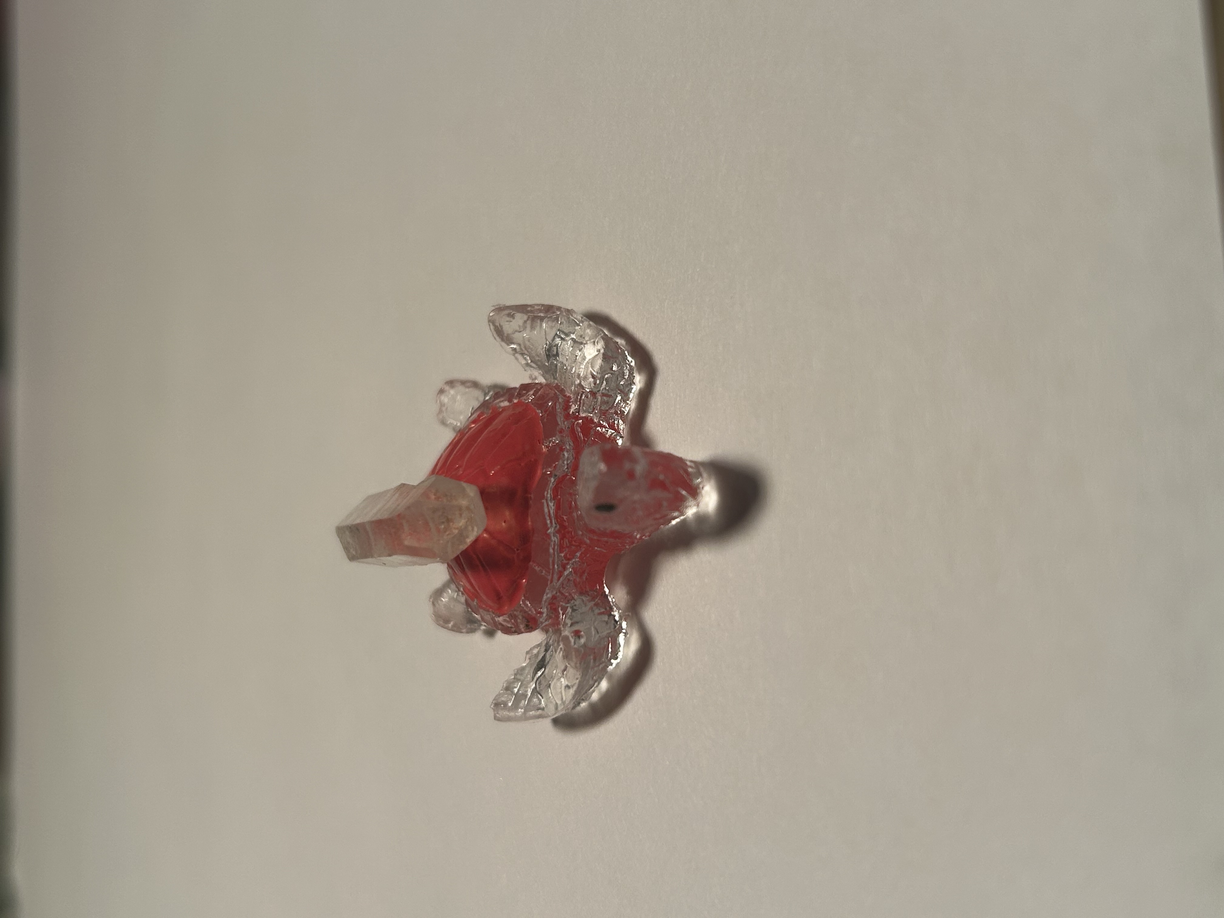 ❤️ Red Crystal Point Resin Turtle – Wholesale image 4