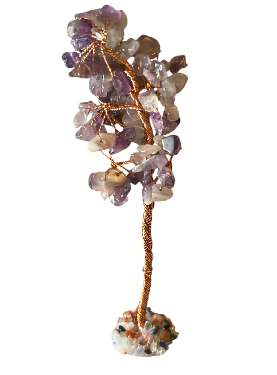 Amethyst and Agate Stone Tree .068lb
