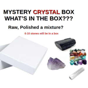 USA House Of Crystals Mystery Box 6 to 10 crystals