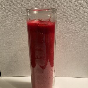 Red 7oz worship candle